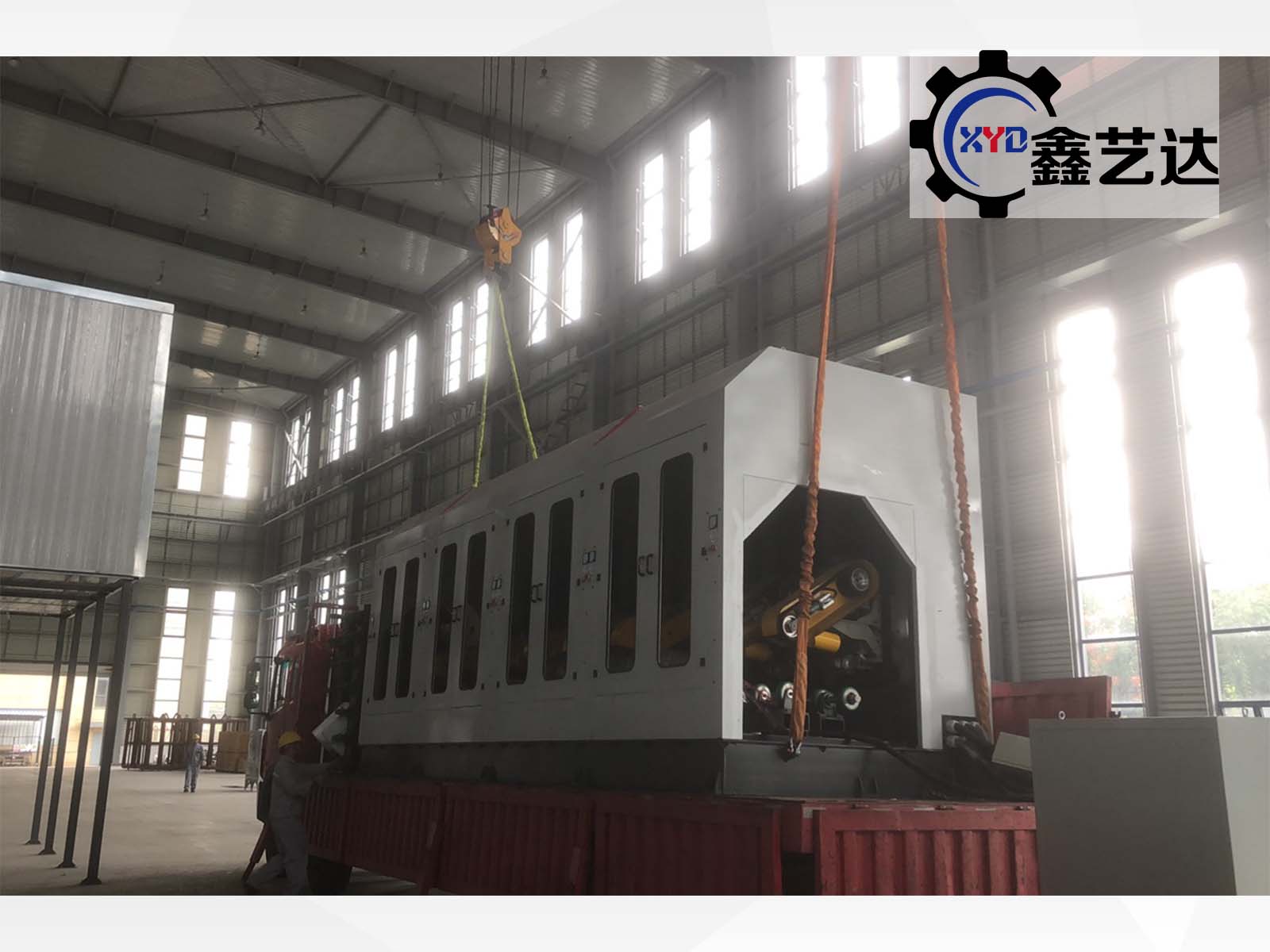 月底沖刺了！鑫藝達(dá)兩臺設(shè)備交付張家港客戶！